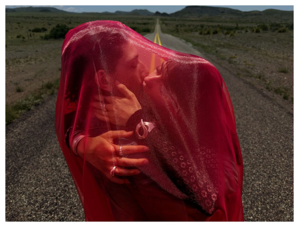 Inez & Vinoodh, Think Love, 2025, shot on Apple iPhone 17 Pro Max