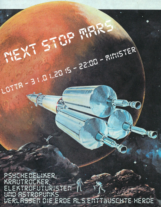 NEXT STOP MARS - 31.01.2015 - LOTTA - MINISTER