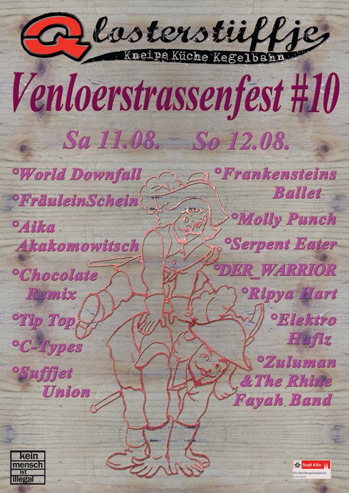 Venloer Strassenfest #10 2018 Qlosterstüffje